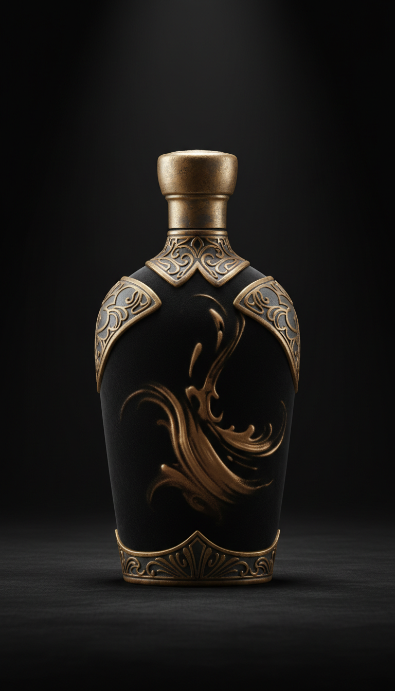 Velvet bronze limited edition bottle