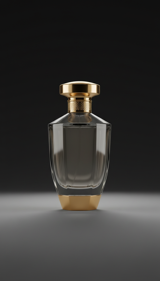 Limited Edition Perfume with Gold Accents